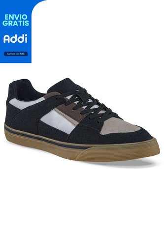 Tenis Casuales Kelby Negro Croydon Para Hombre Croydon