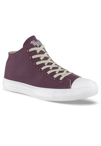 Botines Discovery Alto Retro Ct Vino-Beige Croydon Para Mujer Croydon