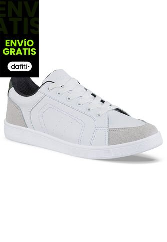 Tenis Urbanos Machado Blanco Para Hombre Croydon Croydon