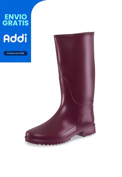 Botas De Lluvia Tiffany Colors Vino Para Mujer Croydon