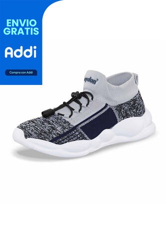 Tenis Nelil Gris Para Niño Croydon Croydon