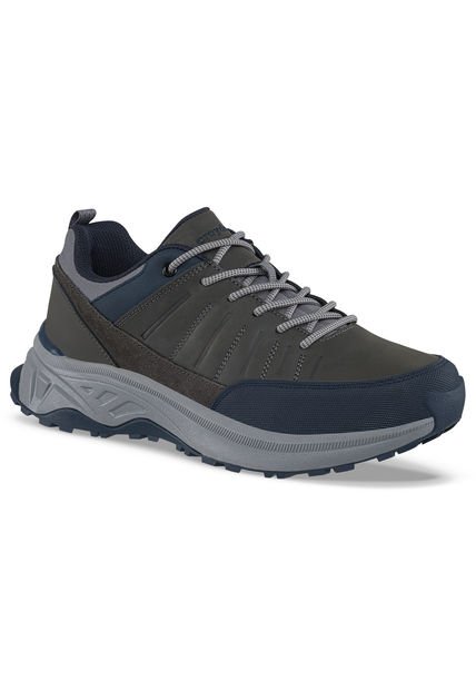 Zapatos Outdoor Brix Gris Osc Para Hombre Croydon