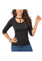 Blusa Diana Negro Para Mujer Croydon de Croydon