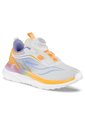 Tenis Running Quarlo Gris-Naranja Para Niña Croydon de Croydon