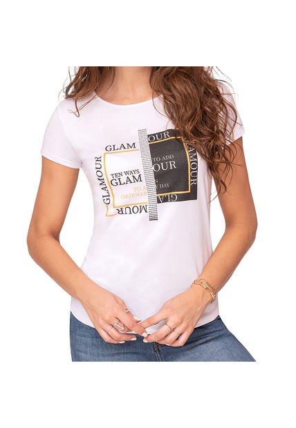 Blusa Glam Blanco Para Mujer Croydon