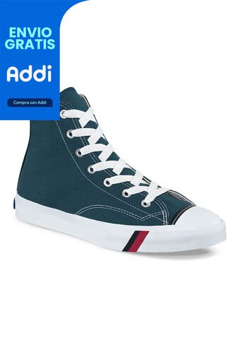 Tenis Royal Hi Cut Azul Para Hombre Croydon Croydon