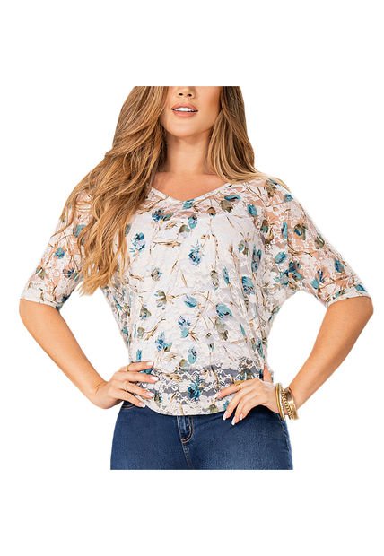 Blusa Linsy Blanco Para Mujer Croydon