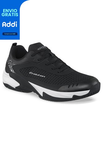 Tenis Entrenamiento Vens Negro Croydon Para Hombre Croydon