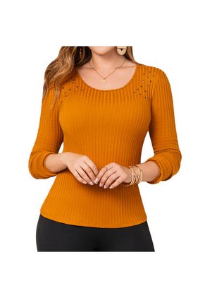 Blusa Karoll Terracota Para Mujer Croydon