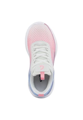 Tenis Kandis Blanco-Rosa Para Niña Croydon