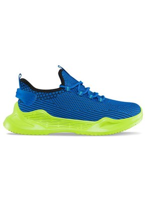 Tenis Running Wuwa Azul-Verde Para Hombre Croydon