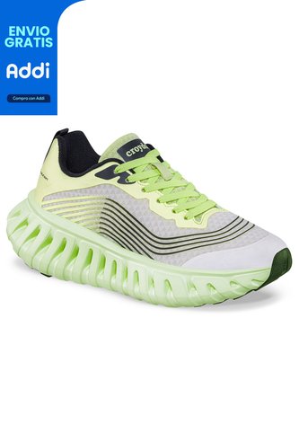 Tenis Running Cezod Verde Croydon Para Mujer Croydon