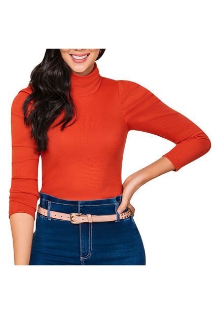 Blusa Hermione Terracota Para Mujer Croydon