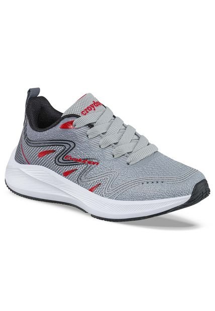 Tenis Running Zayer Gris Para Niño Croydon