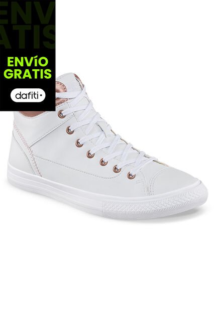 Botines Qamura Alto Rosa Para Mujer Croydon