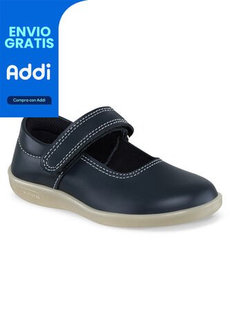 Zapatos Escolares Mafalda Azul Para Niña Croydon Croydon