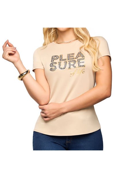 Camiseta Alba Café Para Mujer Croydon