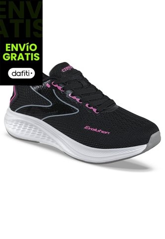 Tenis Running Bagol Negro Croydon Para Mujer Croydon