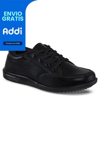 Zapatos Escolares Bagglia Negro Para Niño Croydon Croydon