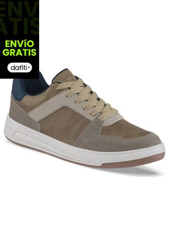 Tenis Urbanos Rolon Beige Para Hombre Croydon Croydon