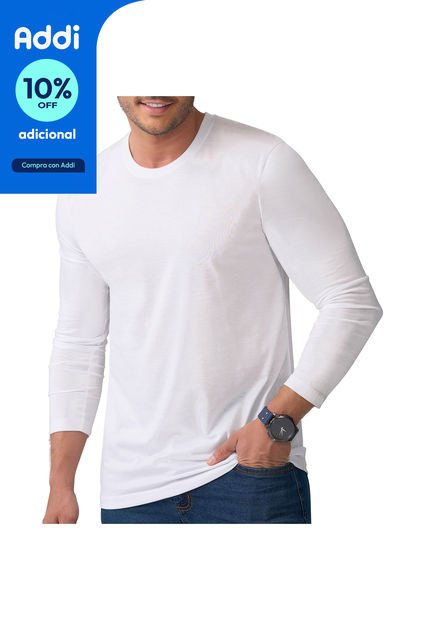 Camibuzo Omar Blanco Para Hombre Croydon