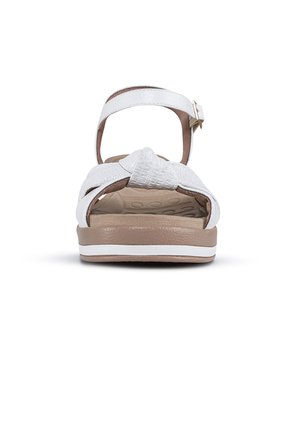 Sandalias Casuales Zenday Blanco Croydon Para Mujer