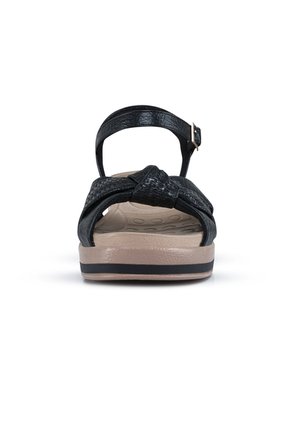 Sandalias Casuales Zenday Negro Croydon Para Mujer