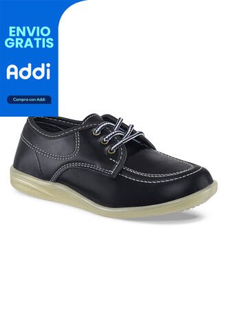 Zapatos Escolares Bachiller Negro Para Niña Croydon Croydon