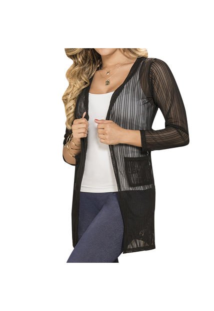 Jacket Tatiana Negro Para Mujer Croydon