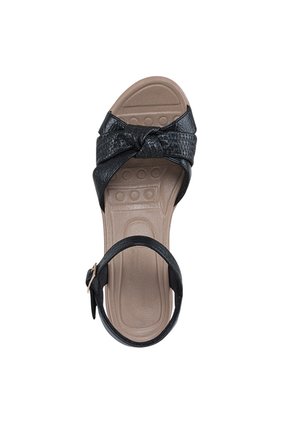 Sandalias Casuales Zenday Negro Croydon Para Mujer