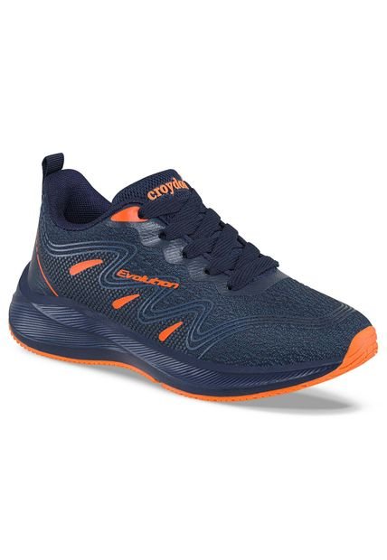 Tenis Running Zayer Azul Osc Para Niño Croydon