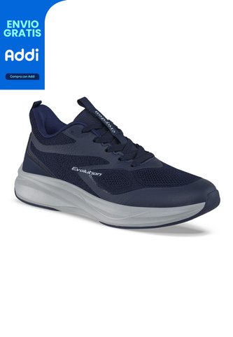 Tenis Running Taury Azul-Gris Croydon Para Hombre Croydon