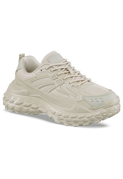 Tenis Auril Beige Para Mujer Croydon