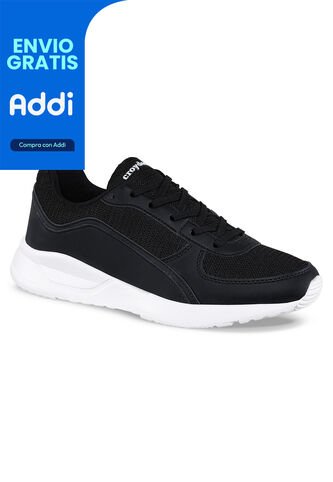 Tenis Escolares Scoil Negro Para Niña Croydon Croydon