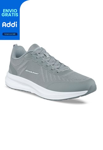 Tenis Running Deno Gris Croydon Para Hombre Croydon