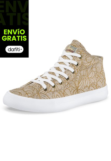 Botines Nasira Alto Beige Para Mujer Croydon