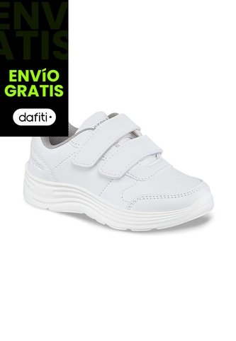 Tenis Escolares Schoology V Blanco Para Niña Y Niño Croydon Croydon