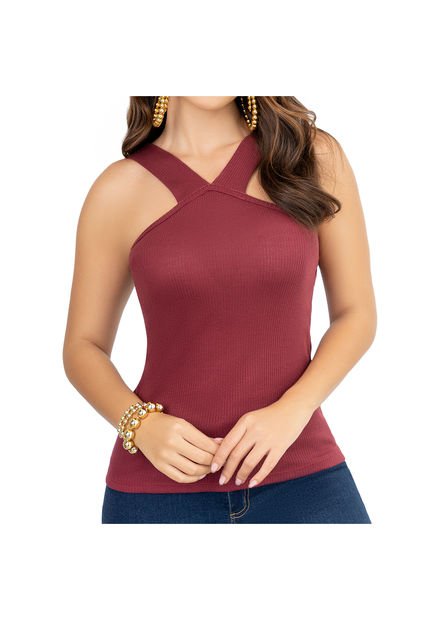Blusa Celina Vino Para Mujer Croydon