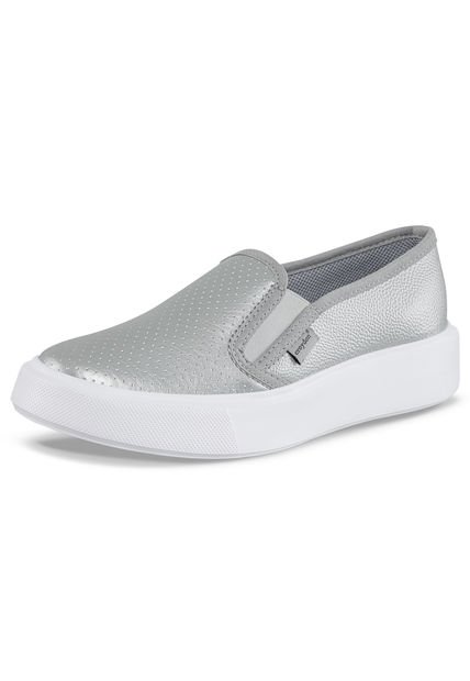 Tenis Faroo Plata Para Mujer Croydon