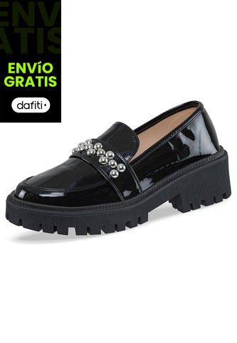 Mocasines Fannie Negro Para Mujer Croydon Croydon