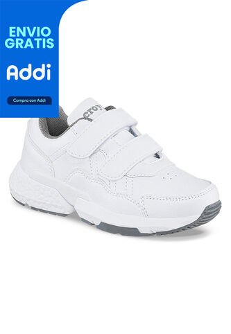 Tenis Escolares Xcoleg V Blanco Para Niño Croydon Croydon