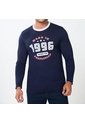 Camibuzo Sergio Azul Croydon Para Hombre de Croydon