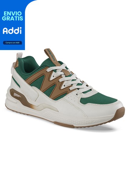 Tenis Urbanos Detar Beige Croydon Para Hombre