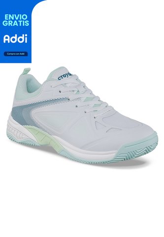 Tenis Entrenamiento Kemiq Blanco-Verde Croydon Para Mujer Croydon
