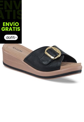 Sandalias Tacón Layna Negro Para Mujer Croydon Croydon
