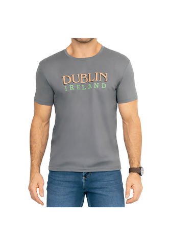 Camiseta Theo Gris Osc Para Hombre Croydon Croydon