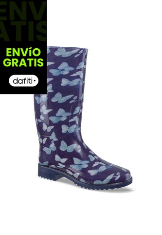 Botas Lluvia Izumi Azul Croydon Para Mujer Croydon