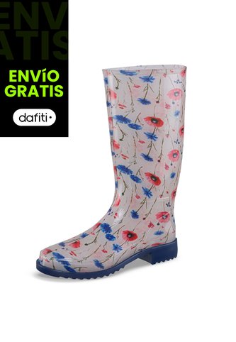 Botas Lluvia Suzu Beige Croydon Para Mujer Croydon