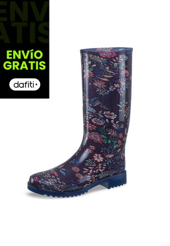 Botas Lluvia Asuko Azul Croydon Para Mujer Croydon