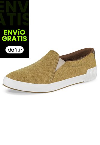 Tenis Casuales Sada Mostaza Croydon Para Mujer Croydon